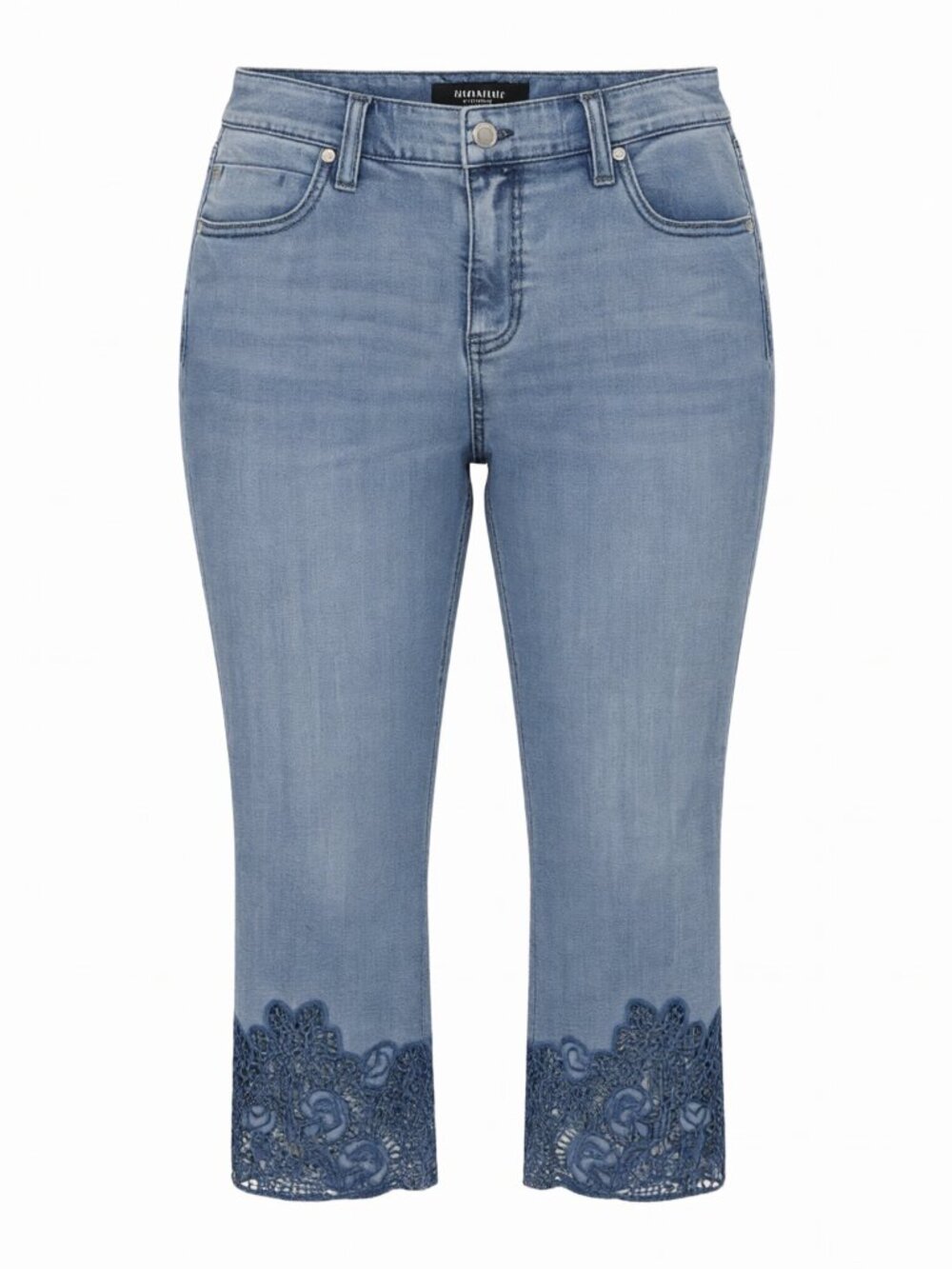 Liverpool Women's Hannah Crop Flare Jeans 10/30 Blue